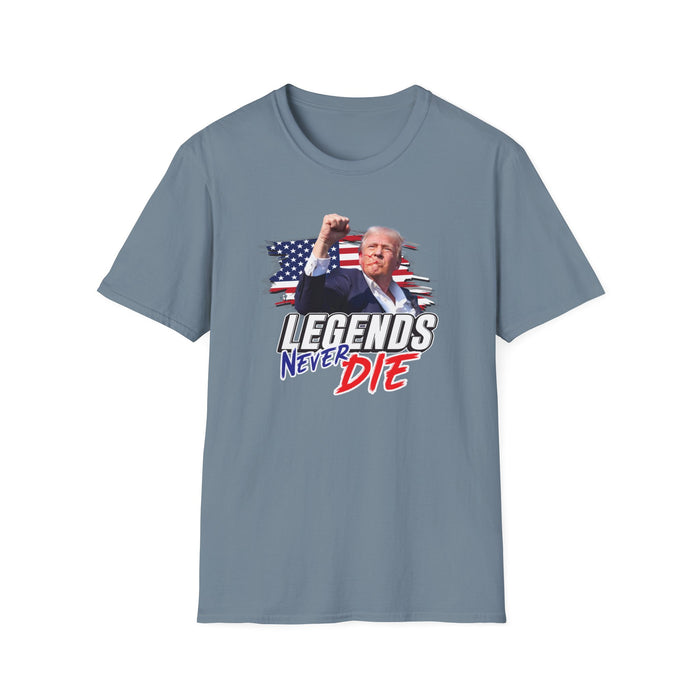 Trump Patriotic: Legends Never Die T-Shirt