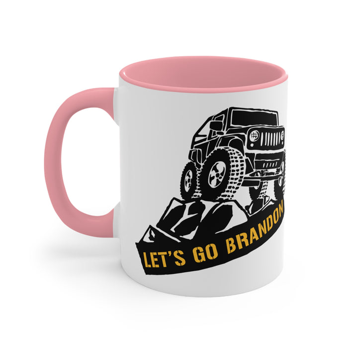 LET'S GO BRANDON, Jeep Mug (2 sizes, 3 colors)