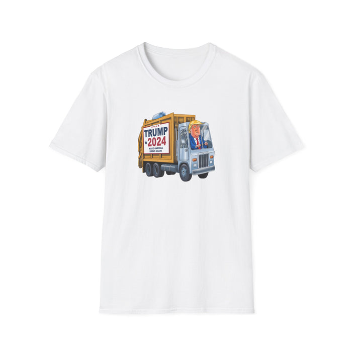 Trump 2024 Garbage Man Cartoon T-Shirt