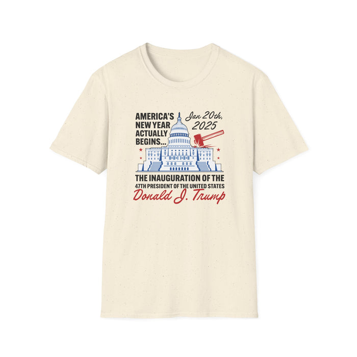 America's New Year Actually Begins January 20, 2025 Trump T-Shirt