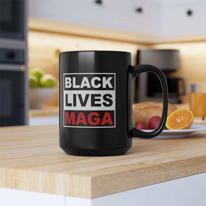 Black Lives MAGA Mug (11oz, 15oz)
