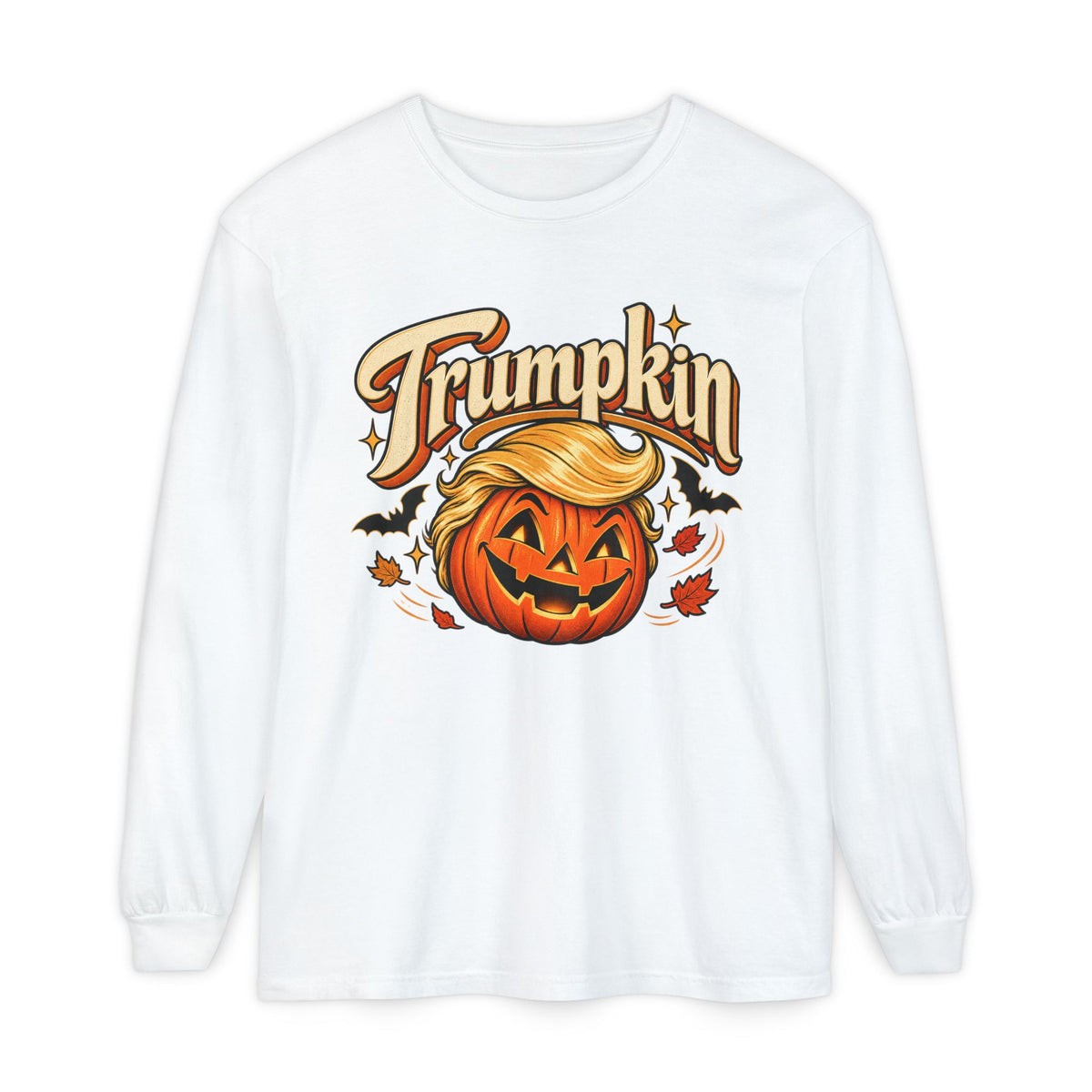 Trumpkin Halloween Long Sleeve T-Shirt