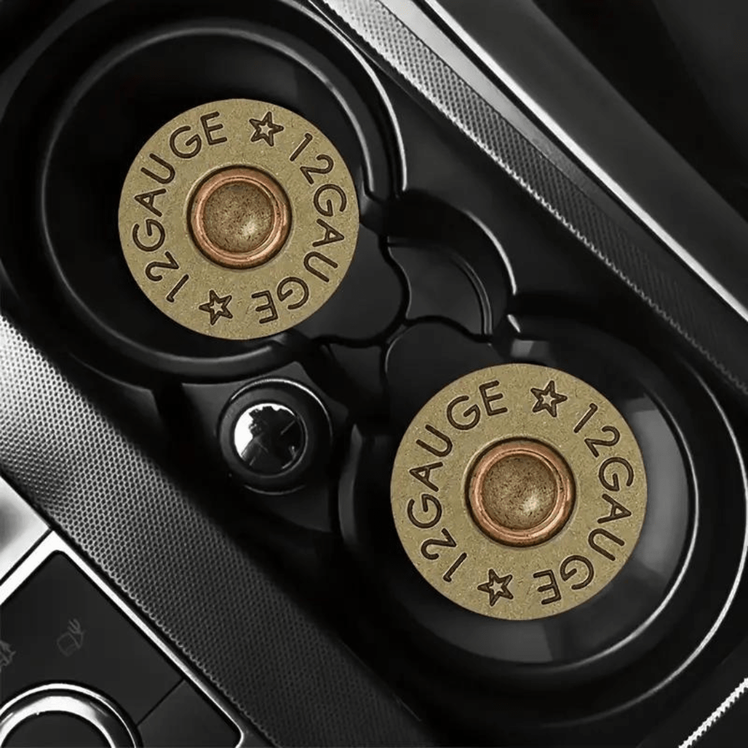 12 Gauge Bullet Car Coasters (2 - pack) - PatriotDepot.com