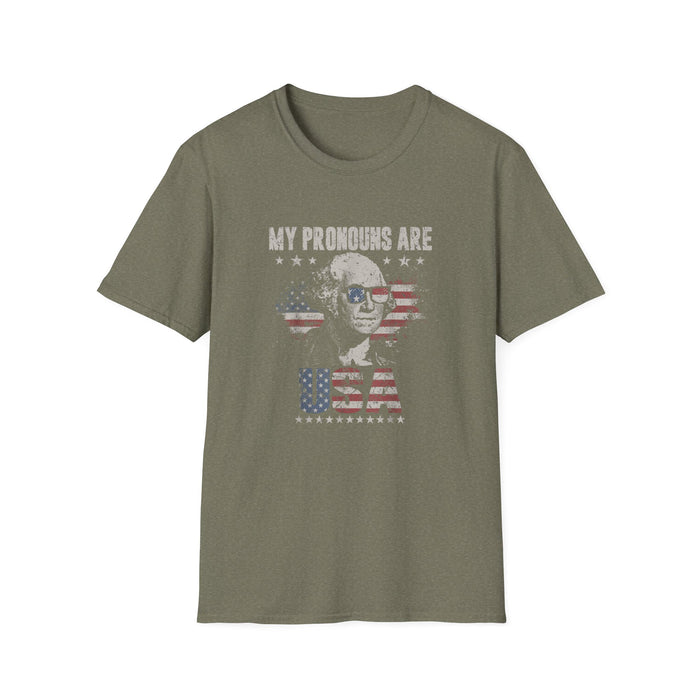 My Pronouns are USA Unisex T-Shirt