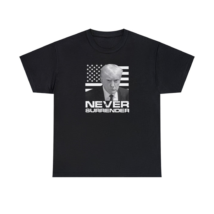 Trump Mugshot Never Surrender Unisex T-Shirt