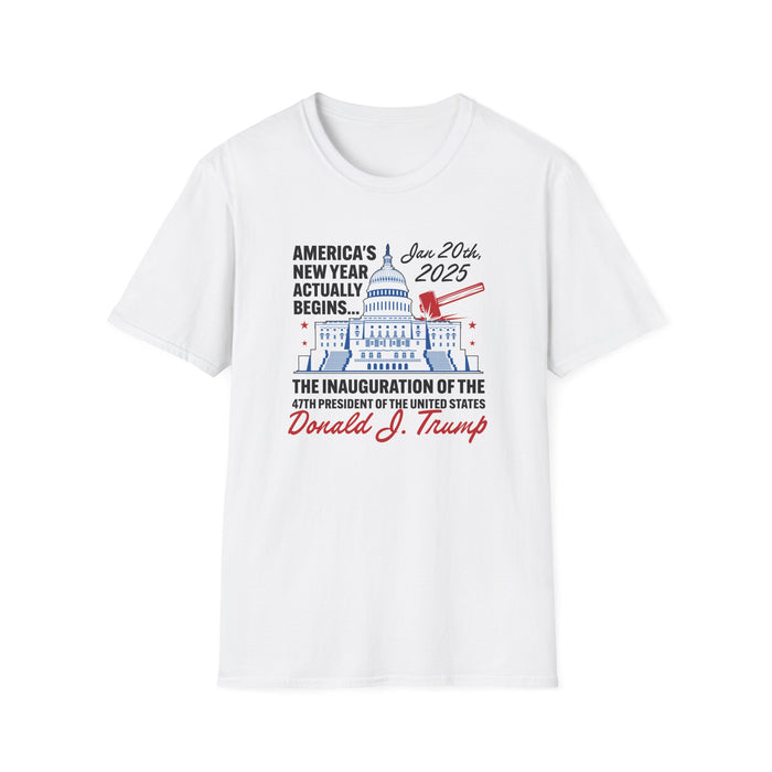 America's New Year Actually Begins January 20, 2025 Trump T-Shirt