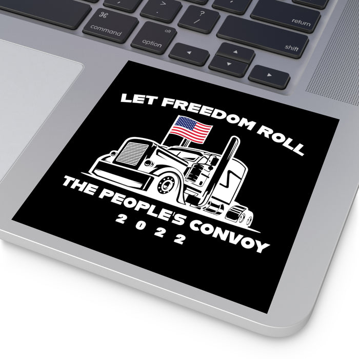 Let Freedom Roll Sticker ( Indoor\Outdoor)