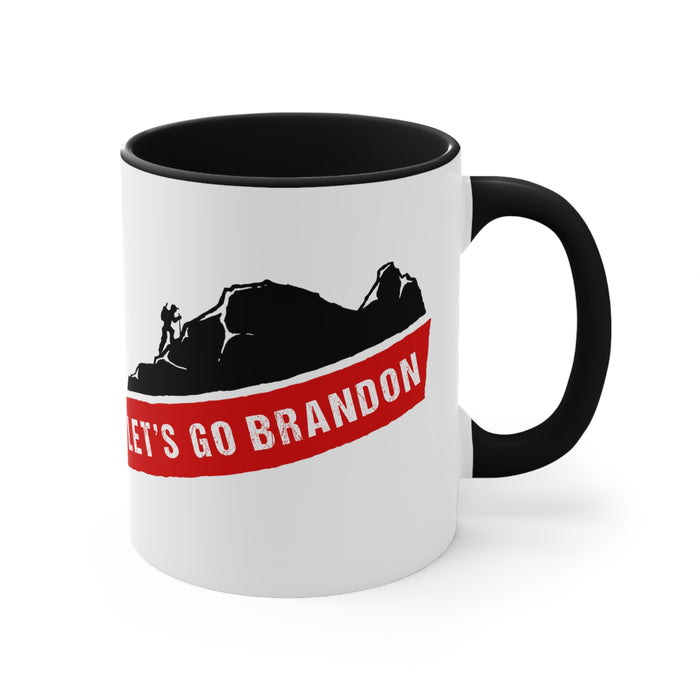 LET'S GO BRANDON, HIKING B1  Mug (2 sizes, 2 colors)