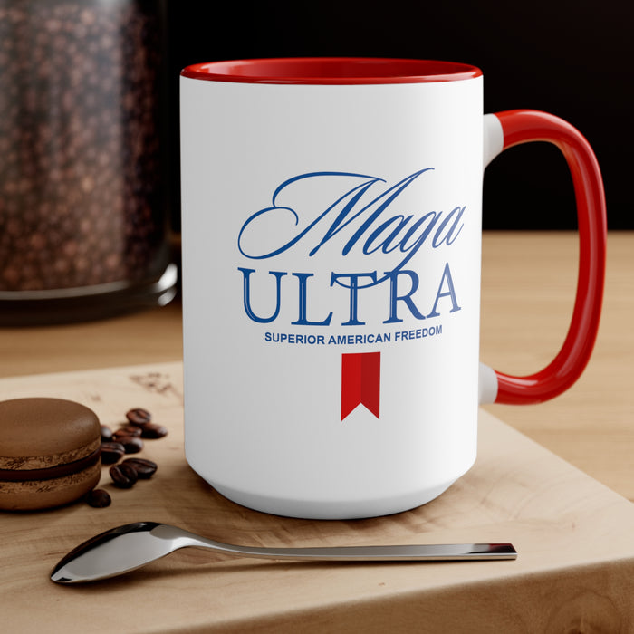 MAGA Ultra "Superior American Freedom" Mug (2 sizes, 3 colors)