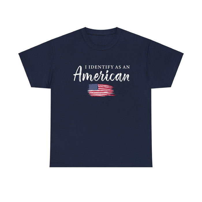 I Identify As An American Ladies T-Shirt