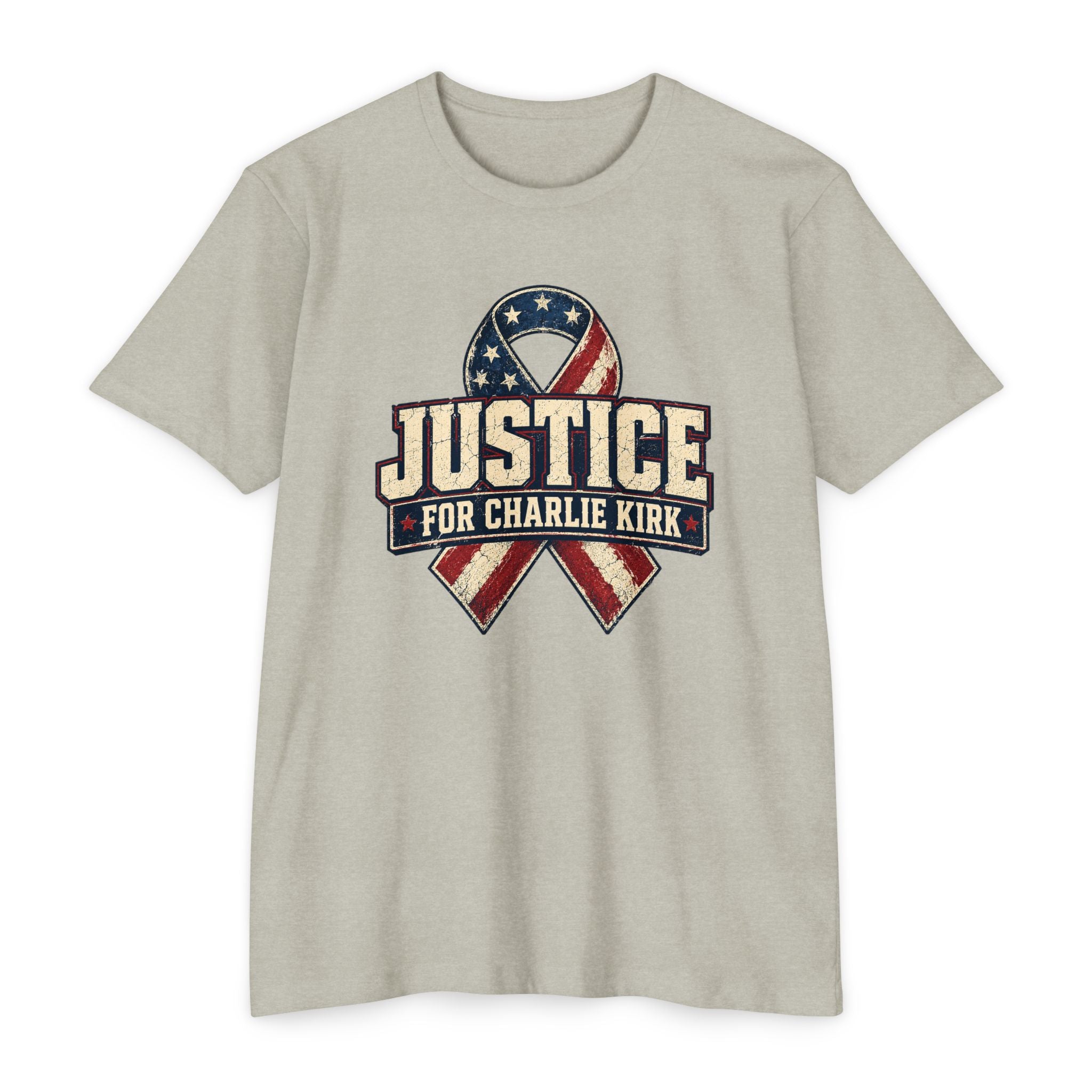 Justice for Charlie Kirk Ribbon T-Shirt