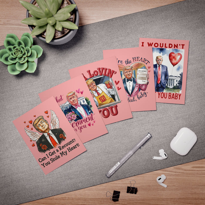 Exclusive: Trump Valentines Greeting Card 5-Pack (w/envelopes)