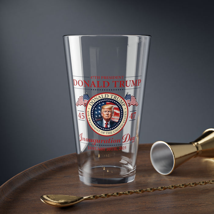 The 47th President of the United States Donald J. Trump Inauguration Glass