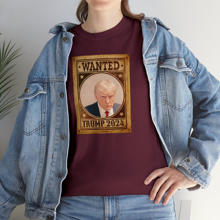 Trump Mugshot Wanted Poster Unisex T-Shirt