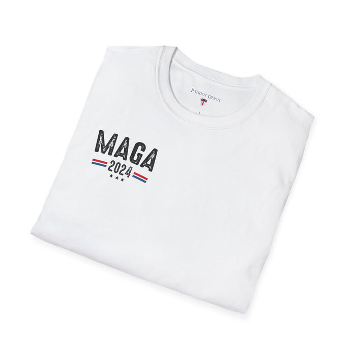 Exclusive MAGA 2024 I'm Voting for the Convicted Felon T-Shirt (Front & Back Design)