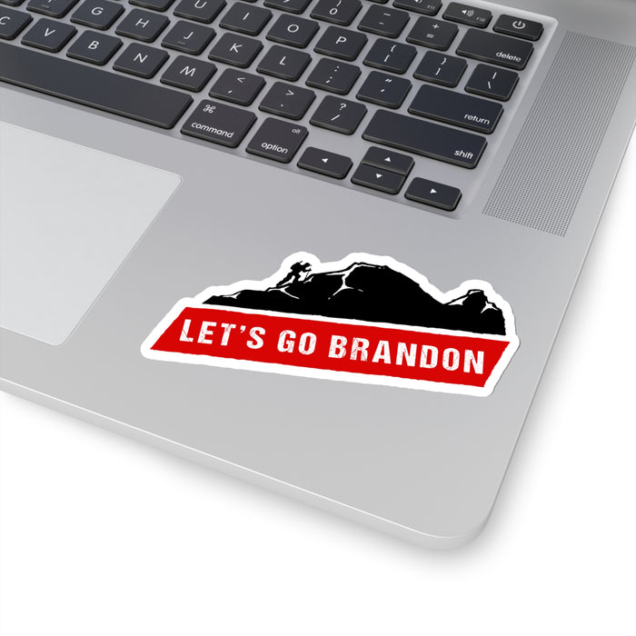 LET'S GO BRANDON, HIKING B1 Kiss-Cut Stickers (4 sizes)
