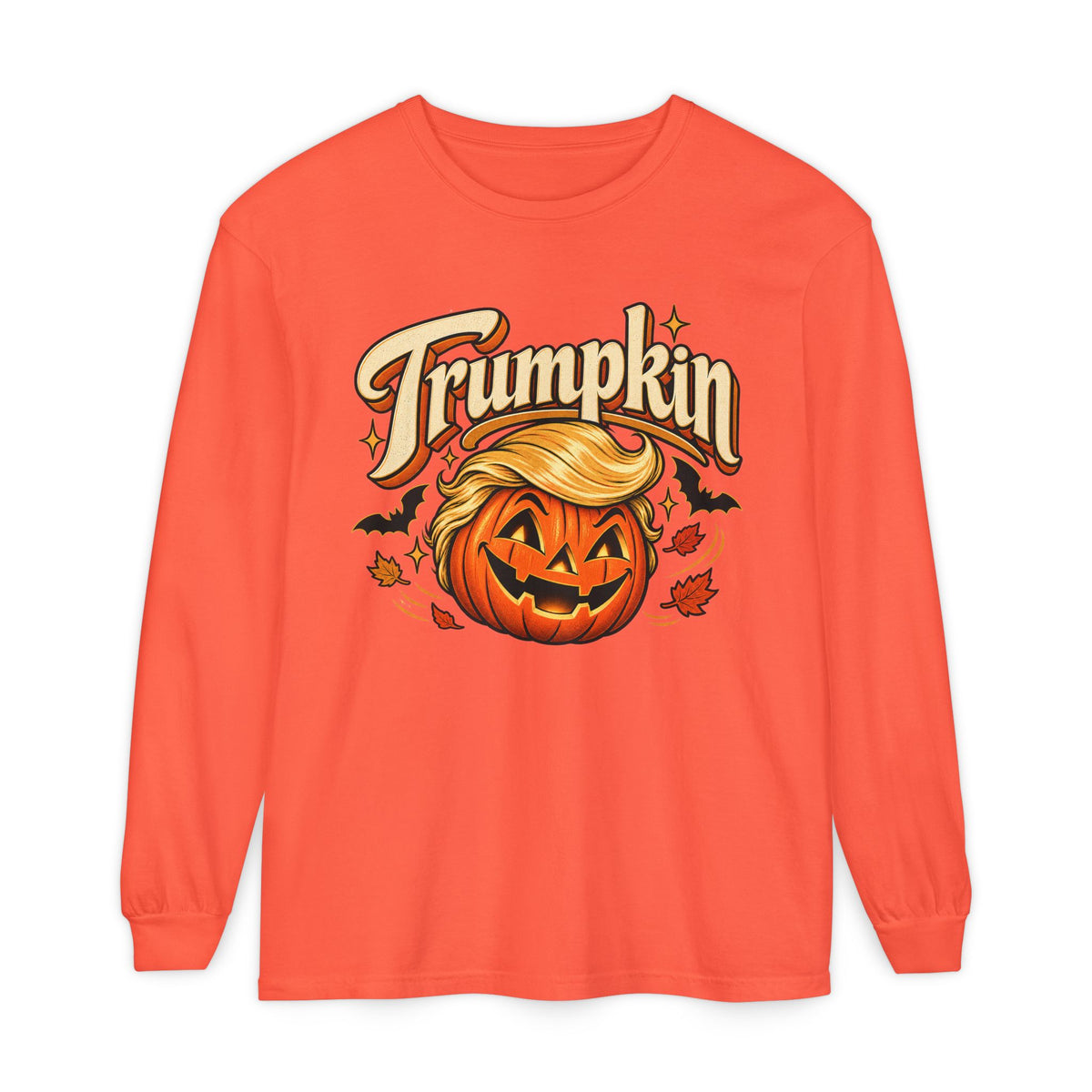 Trumpkin Halloween Long Sleeve T-Shirt