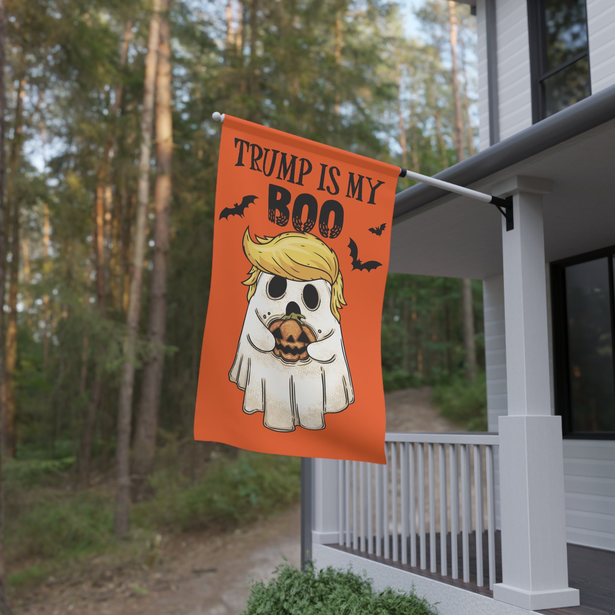 Trump is my boo! Banner Flag