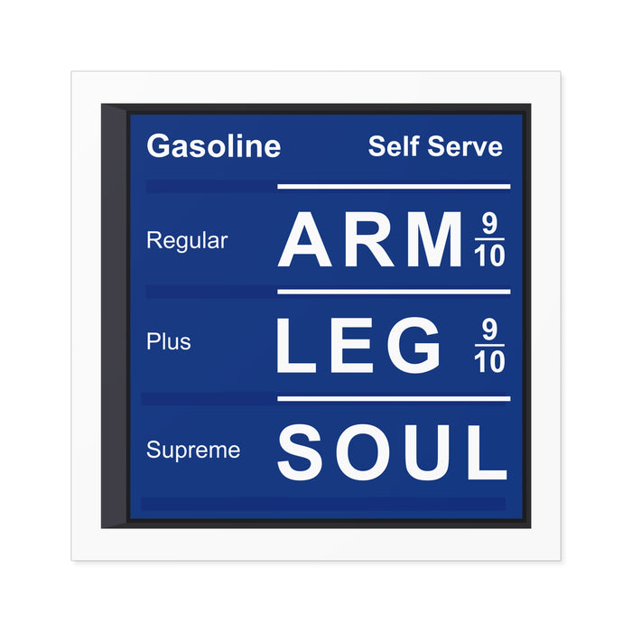 Gas Prices Sticker (Indoor\Outdoor)