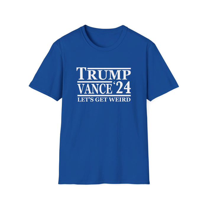 Trump Vance '24 Let's Get Weird T-Shirt