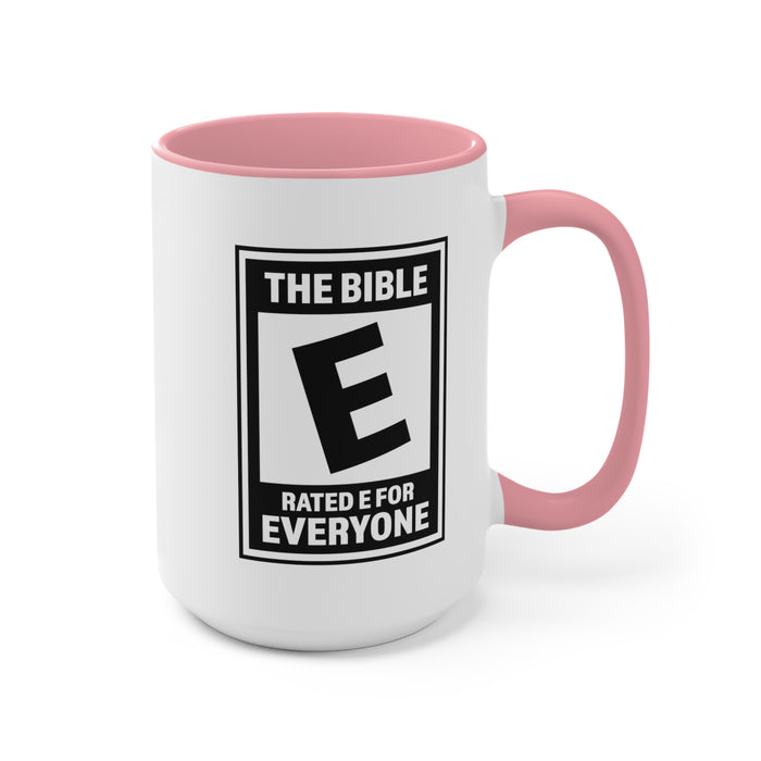 The Bible Rated E Mug