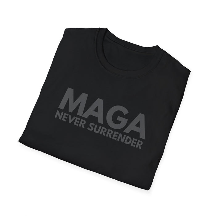 MAGA Never Surrender (Dark Design) T-Shirt