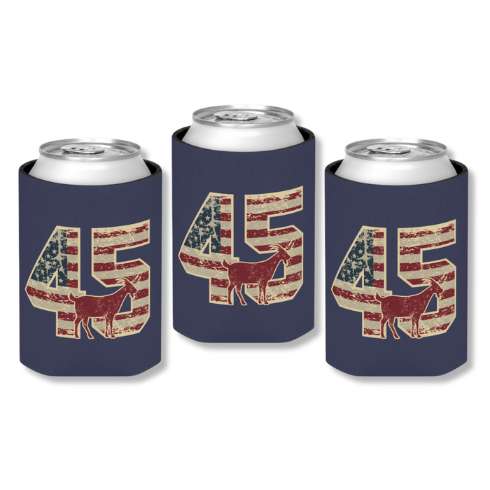 Patriotic Trump 45 G.O.A.T. Can Cooler (Exclusive)