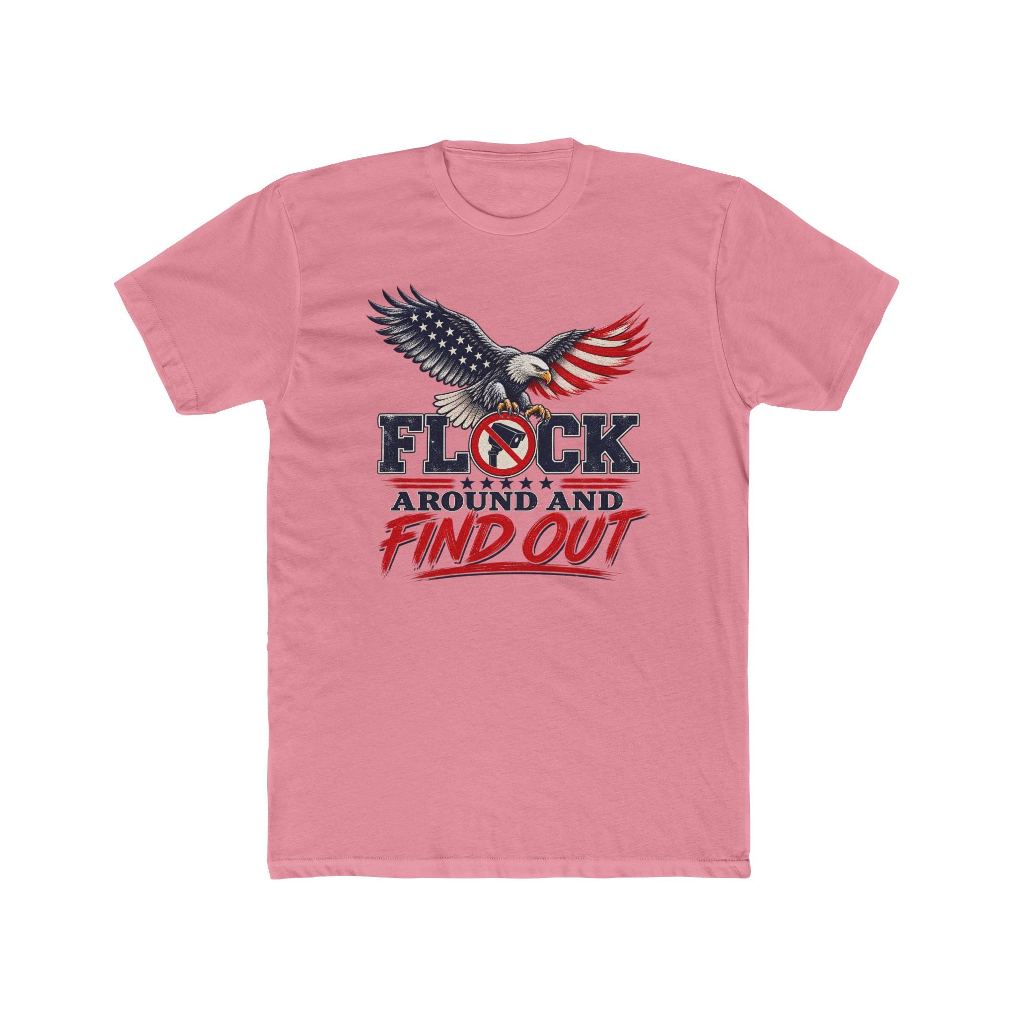 Patriotic 'Flock Around and Find Out' Eagle T-Shirt