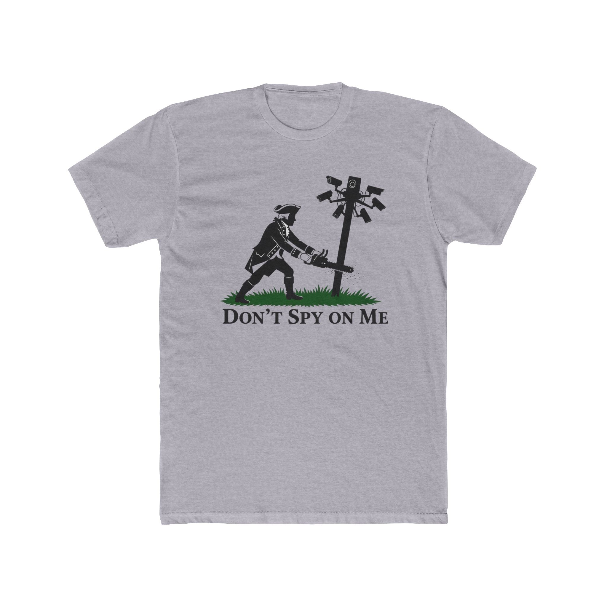 'Don’t Spy On Me' Flock Camera Graphic T-Shirt