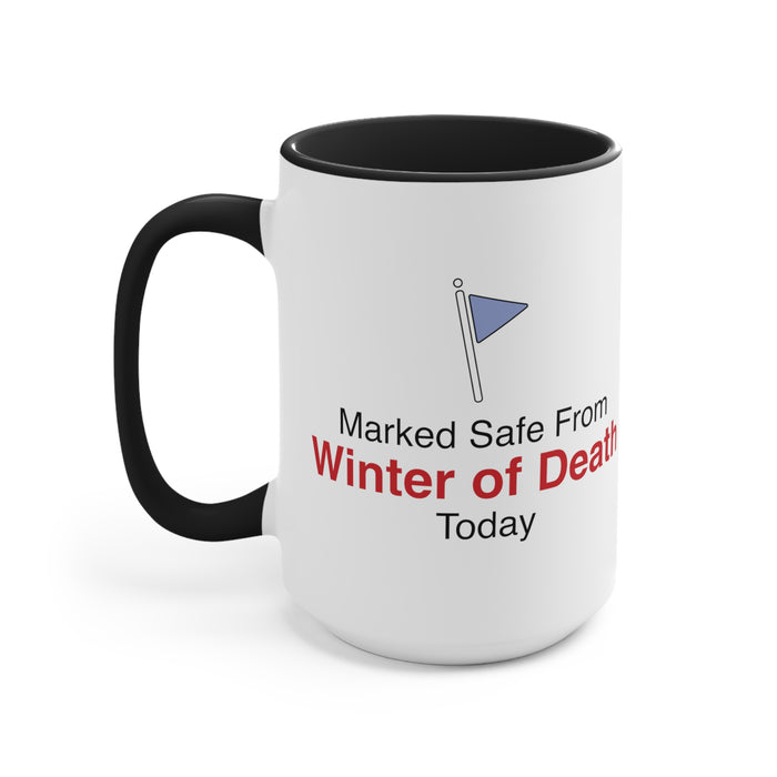 Marked Safe Mug (2 sizes, 3 colors)