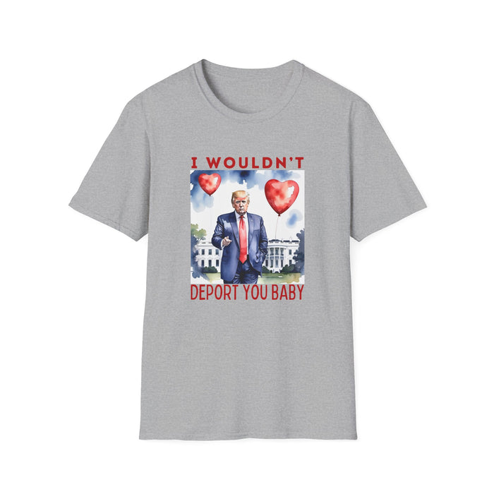 Trump Valentine "I Wouldn't Depot You" T-Shirt