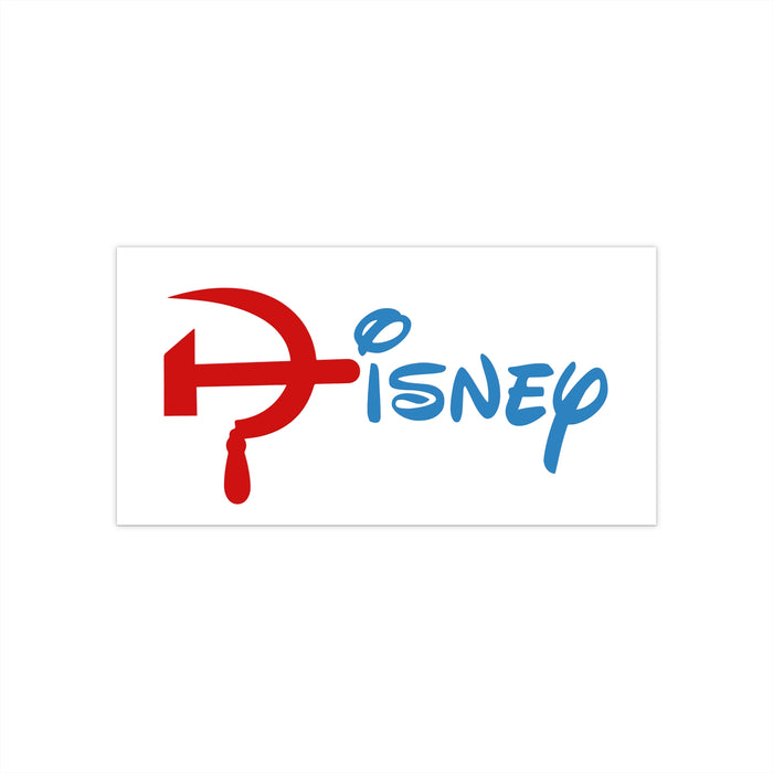 Communist Disney Bumper Sticker