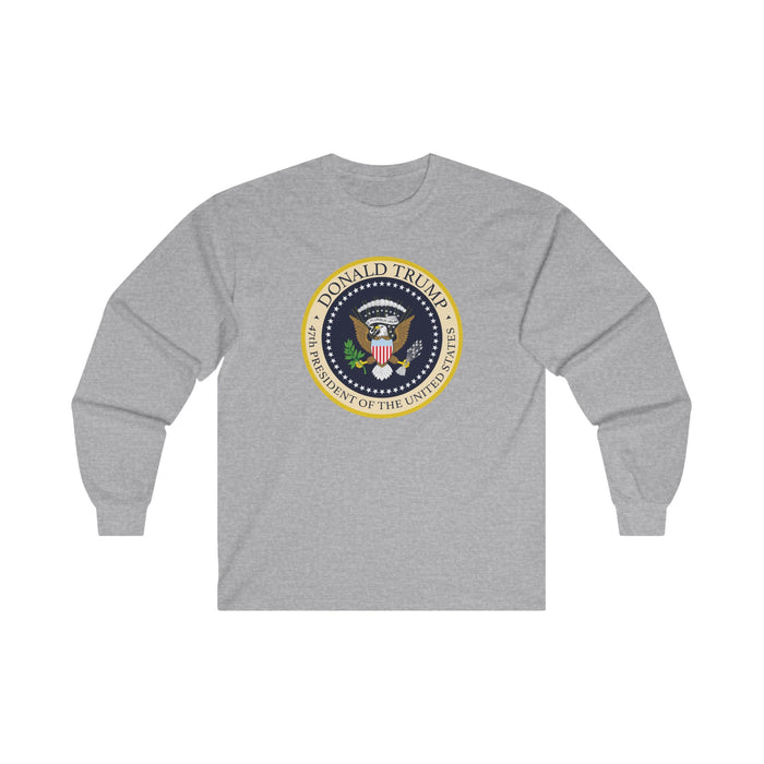 Donald Trump 47th President of the United States Long-Sleeve Shirt