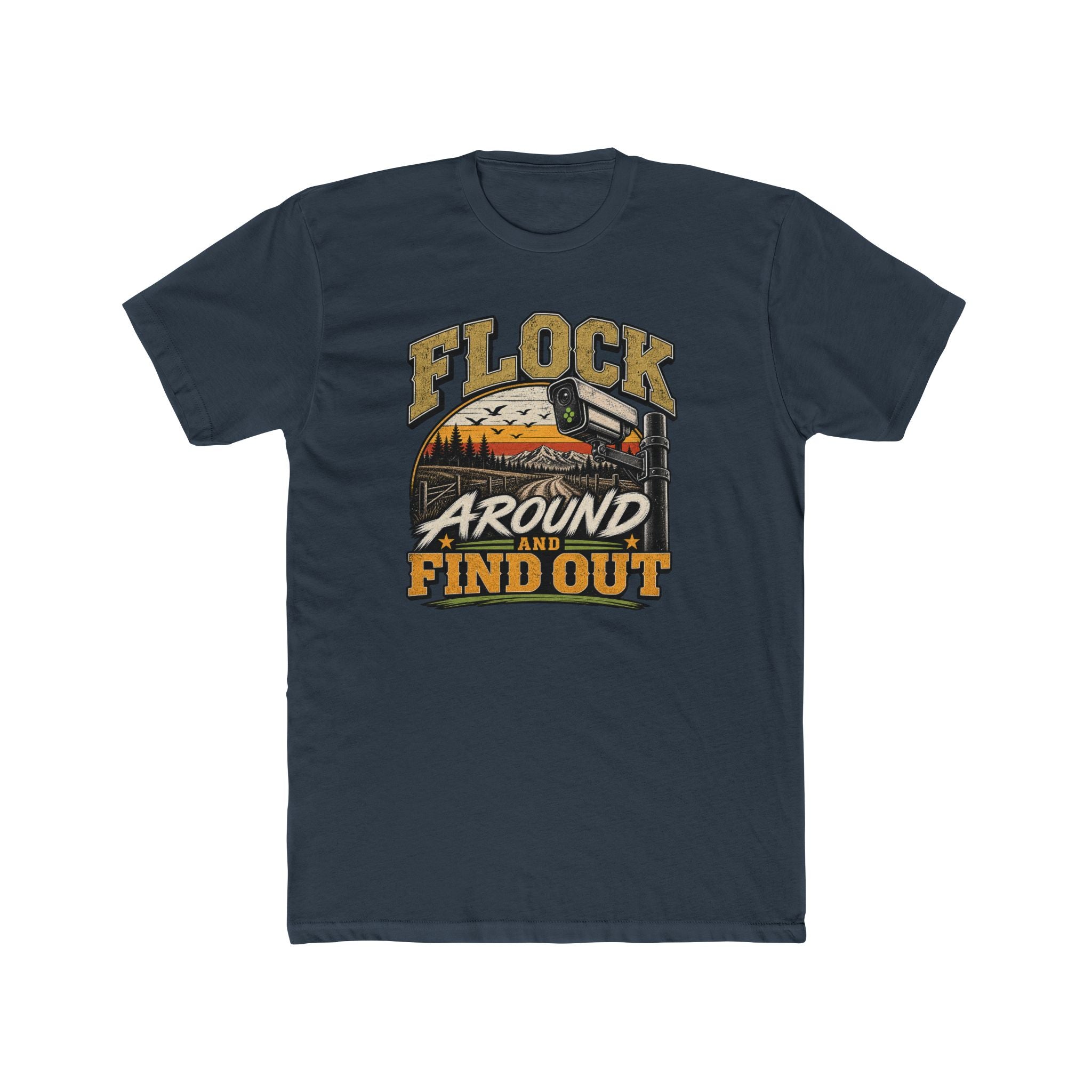 "Flock Around and Find Out" Vintage Duck Hunting-Style T-Shirt
