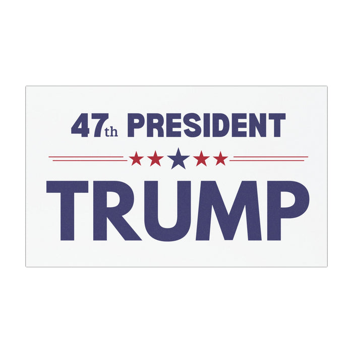 47th President Trump Car Magnet