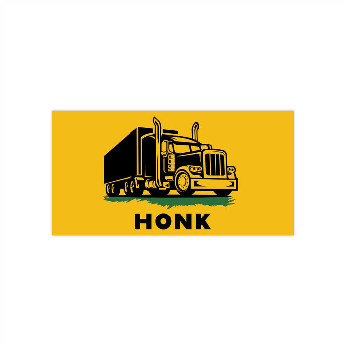 Honk (Don't Tread on Me) Bumper Sticker
