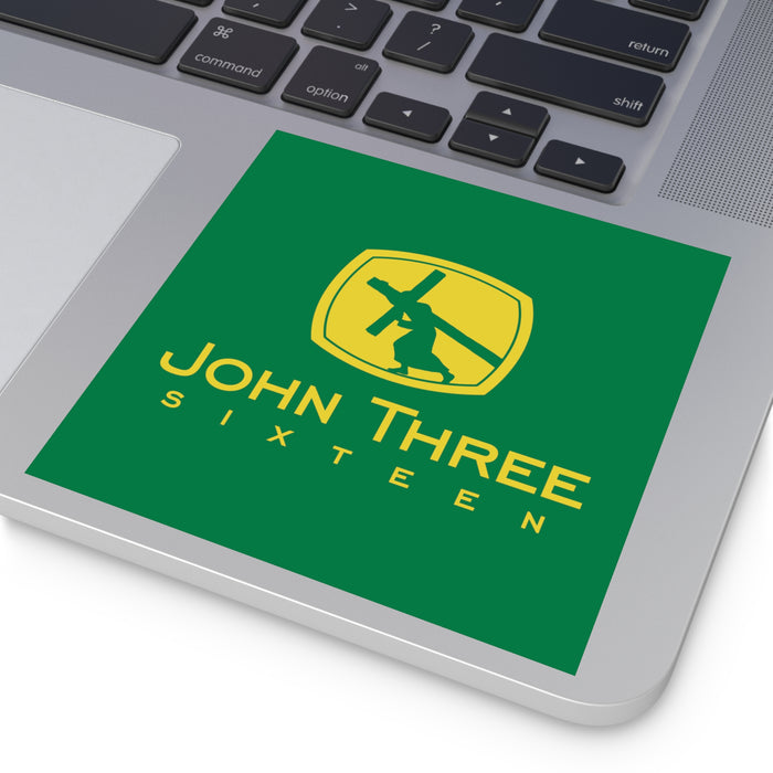 John Three Sixteen Sticker (Indoor\Outdoor)