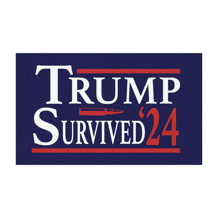 Trump Survived '24 Car Magnet