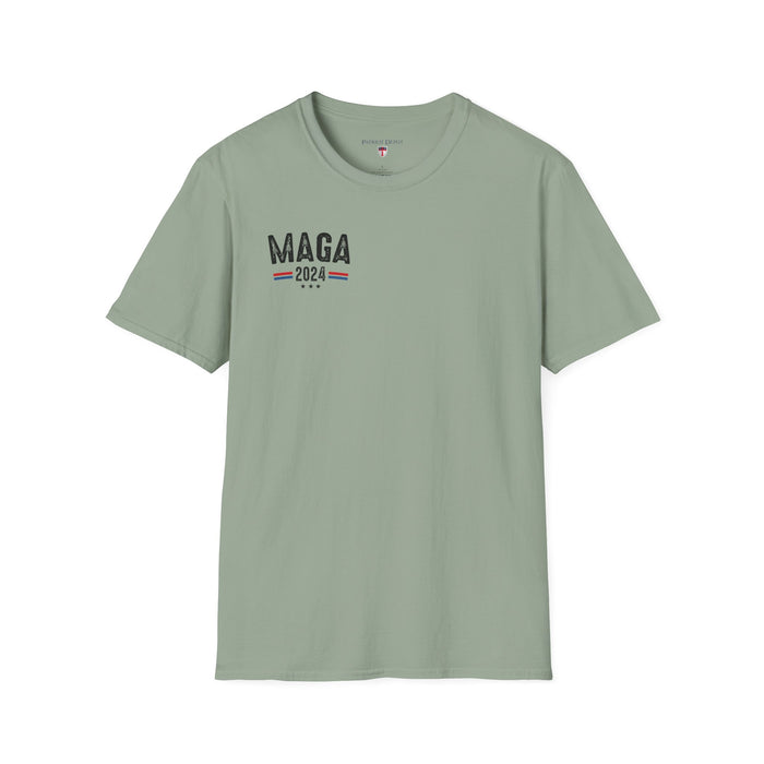 Exclusive MAGA 2024 I'm Voting for the Convicted Felon T-Shirt (Front & Back Design)