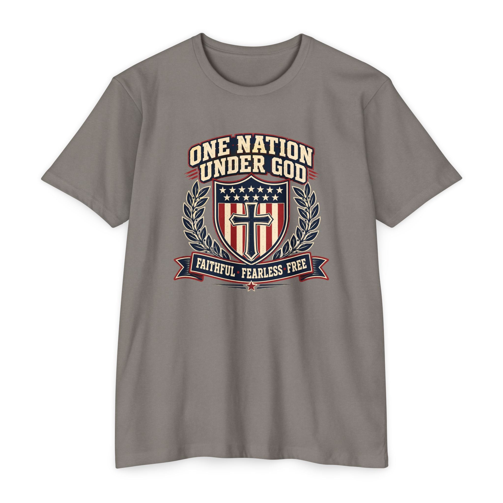 One Nation Under God T-Shirt — Faithful Fearless Free