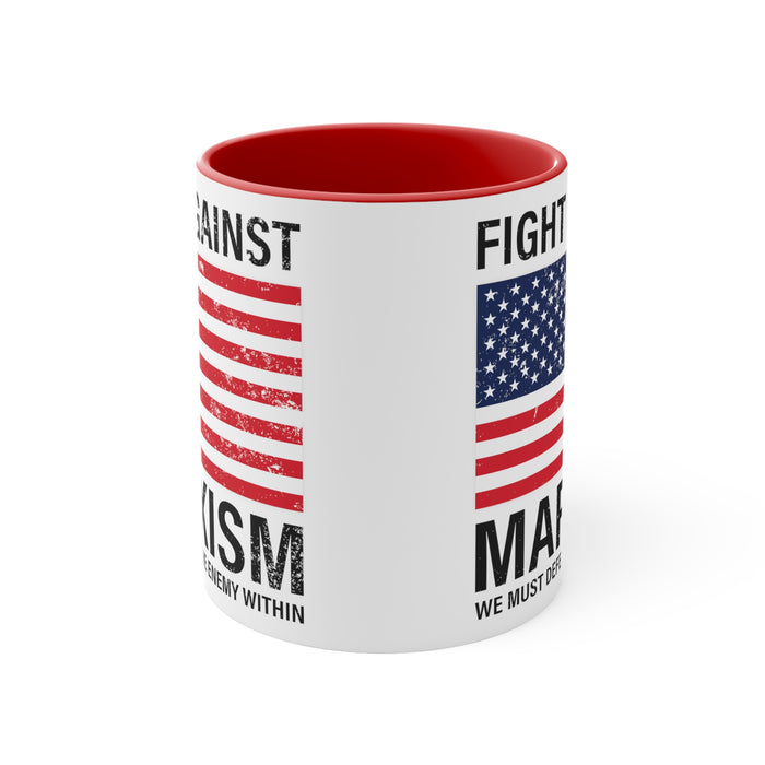 Fight Against Marxism Mug (3 colors, 2 sizes)