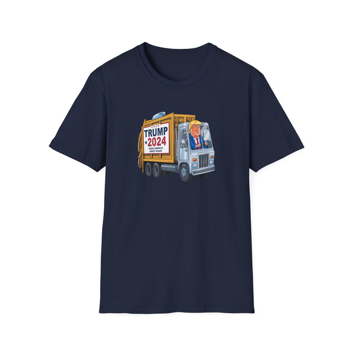 Trump 2024 Garbage Man Cartoon T-Shirt