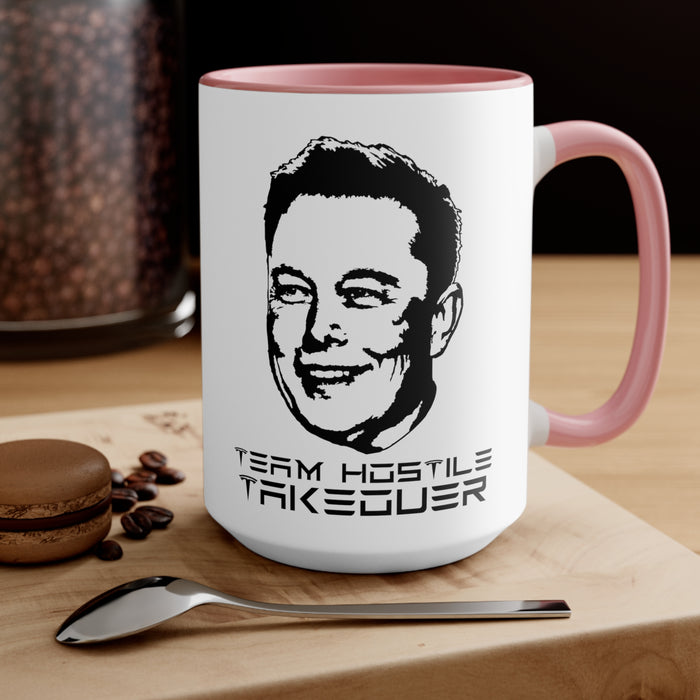 Team Hostile Takeover Mug (2 Sizes, 3 Colors)