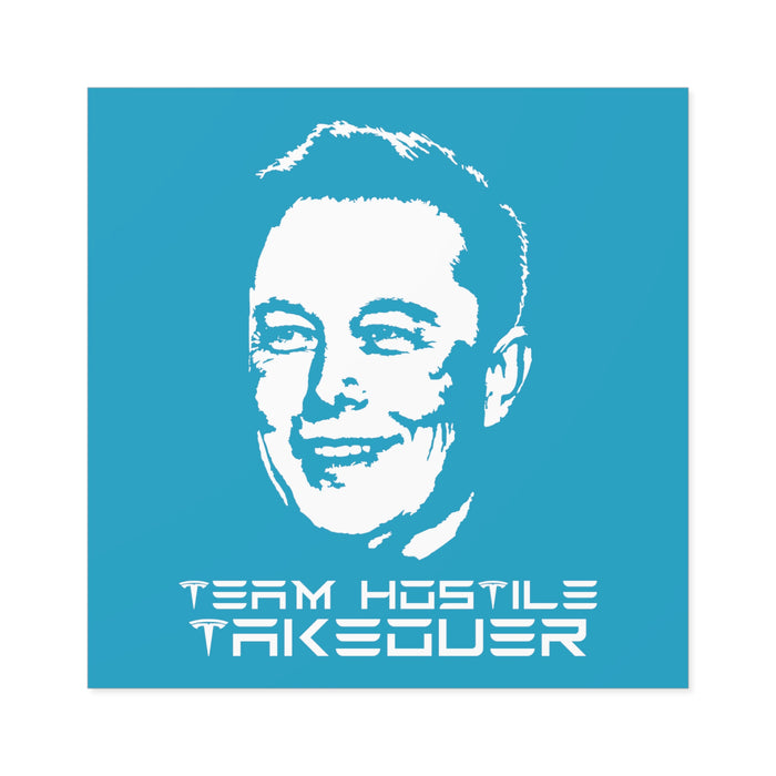 Team Hostile Takeover Stickers (Indoor\Outdoor)