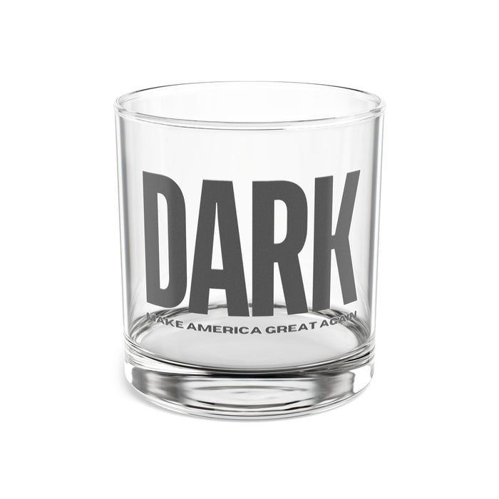 Dark Make America Great Again Rocks Glass