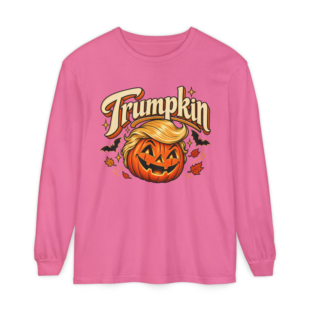 Trumpkin Halloween Long Sleeve T-Shirt
