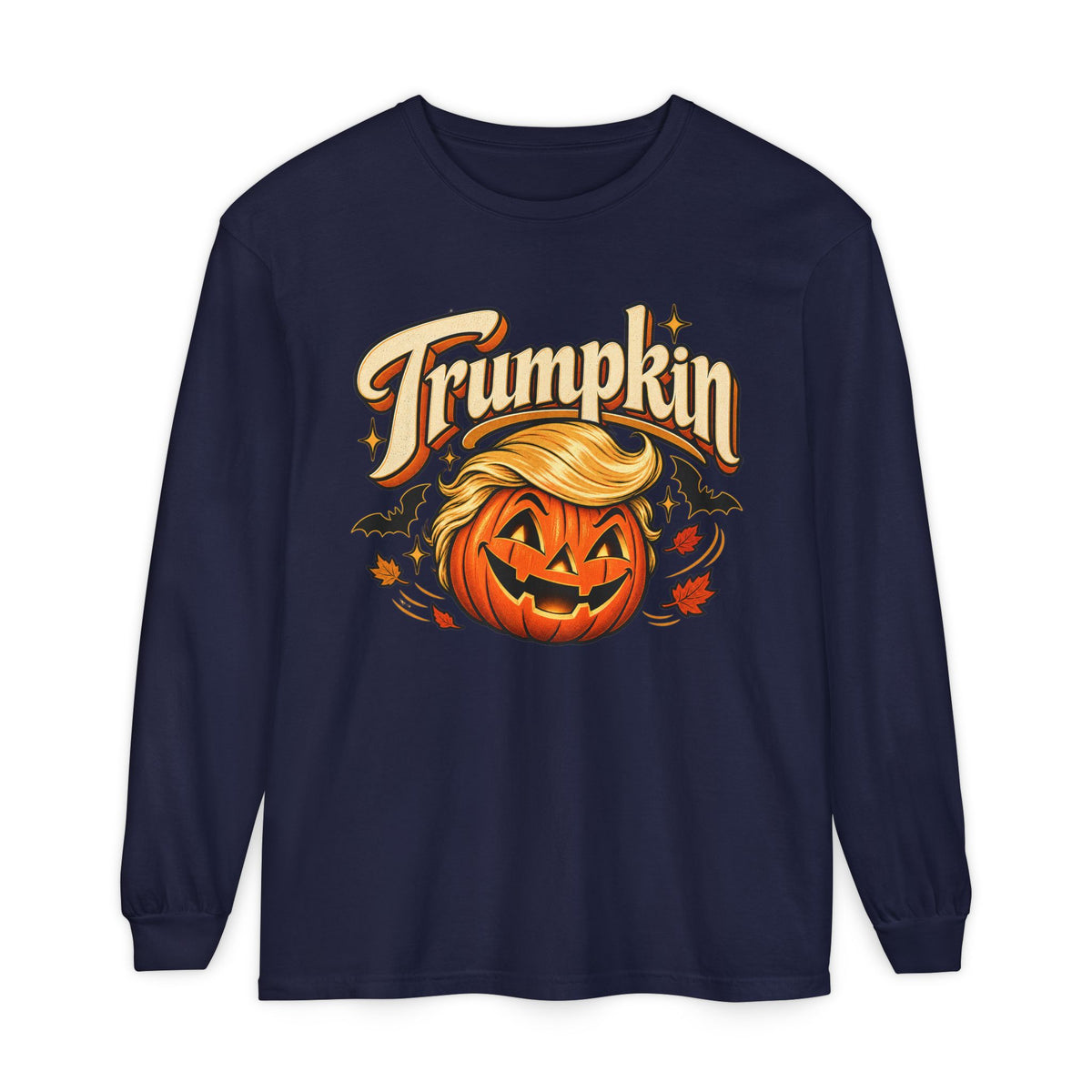 Trumpkin Halloween Long Sleeve T-Shirt