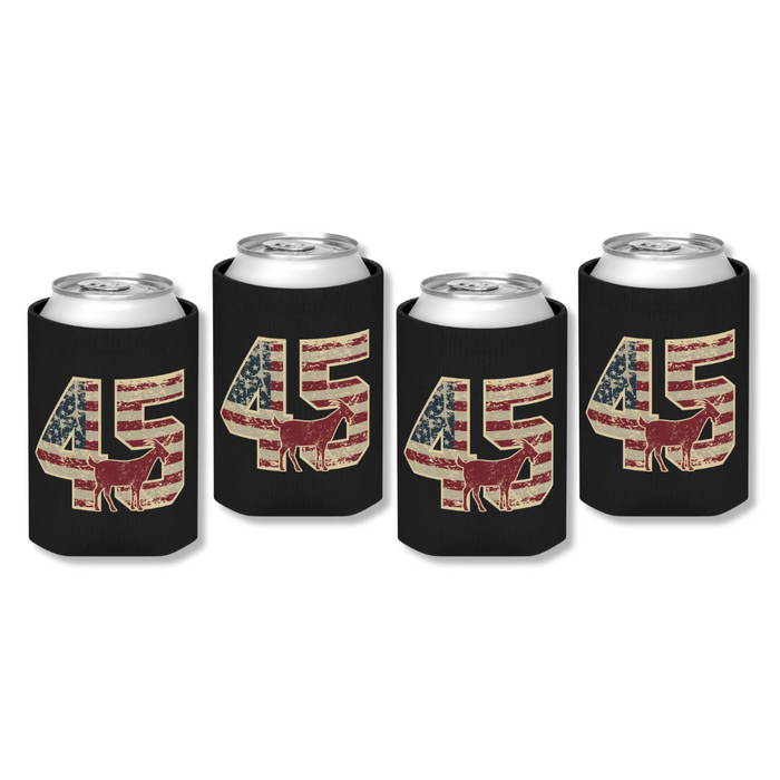 Patriotic Trump 45 G.O.A.T. Can Cooler (Exclusive)