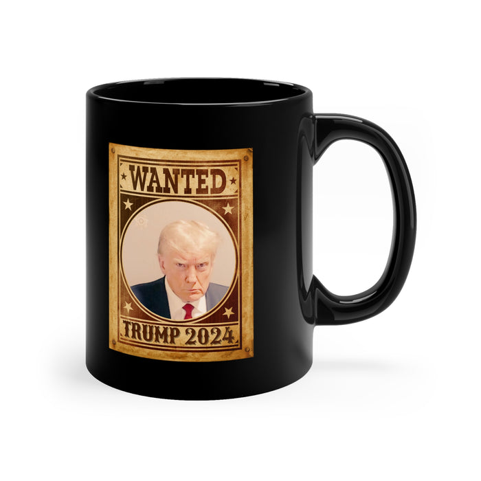 Trump Mugshot Wanted Poster Mug