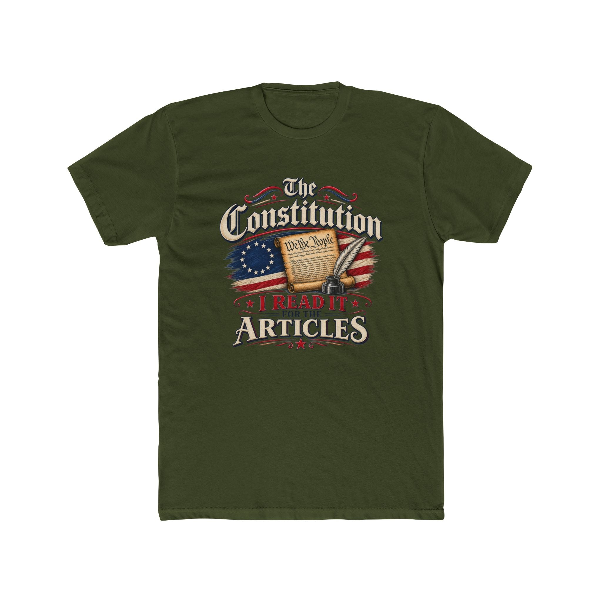 The Constitution "I Read It for the Articles" T-Shirt | Founding Documents Patriotic Tee